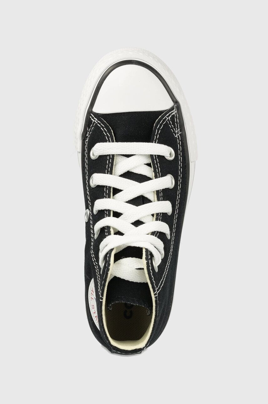 Converse Detské tenisky CHCK TAYLOR ALL STAR EVA LIFT 372859C čierna farba - Pepit.sk