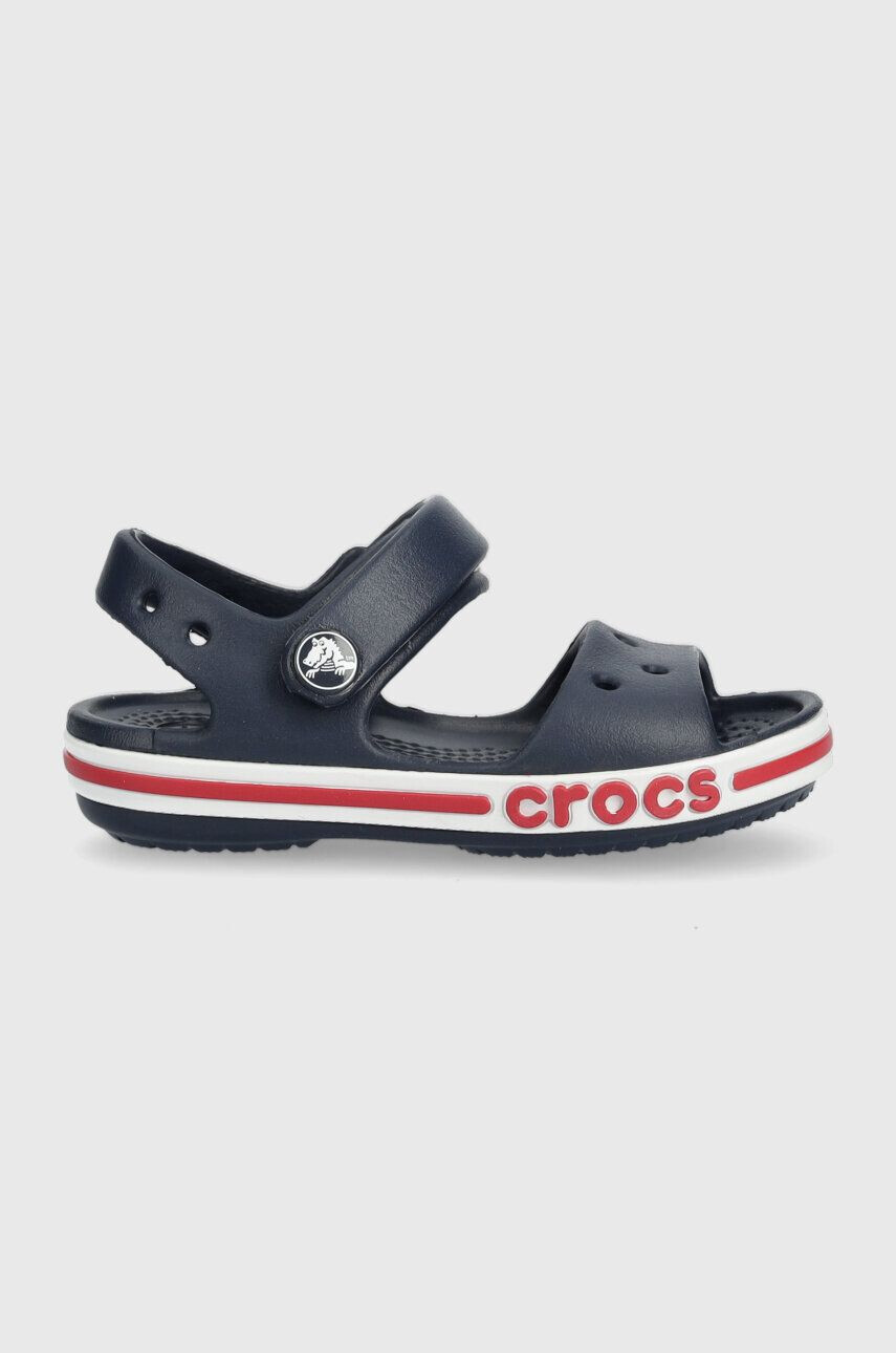 Crocs Detské sandále BAYABAND SANDAL tmavomodrá farba - Pepit.sk