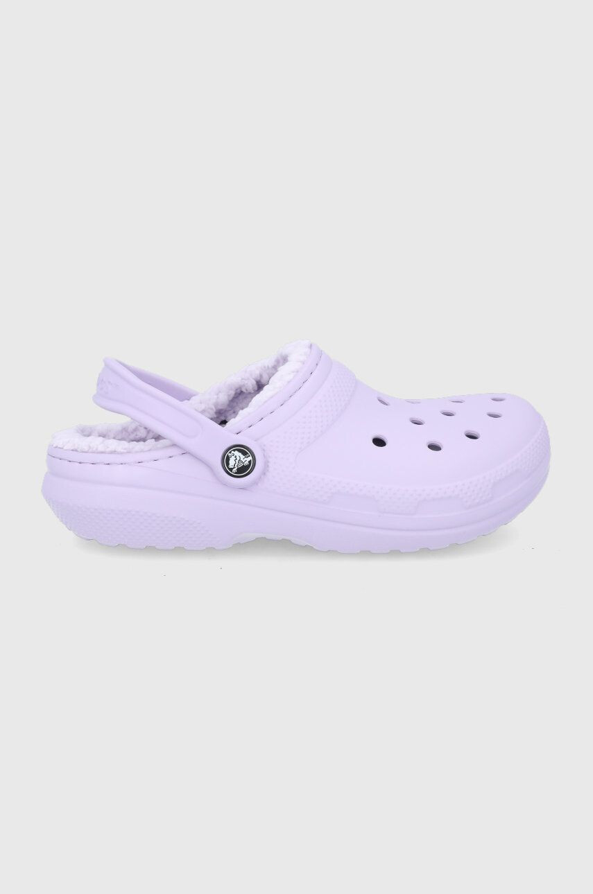 Crocs Papuče Classic Lined Clog SIC.LINED.CLOG.203591.D-LAVENDER.L ružová farba 203591 - Pepit.sk