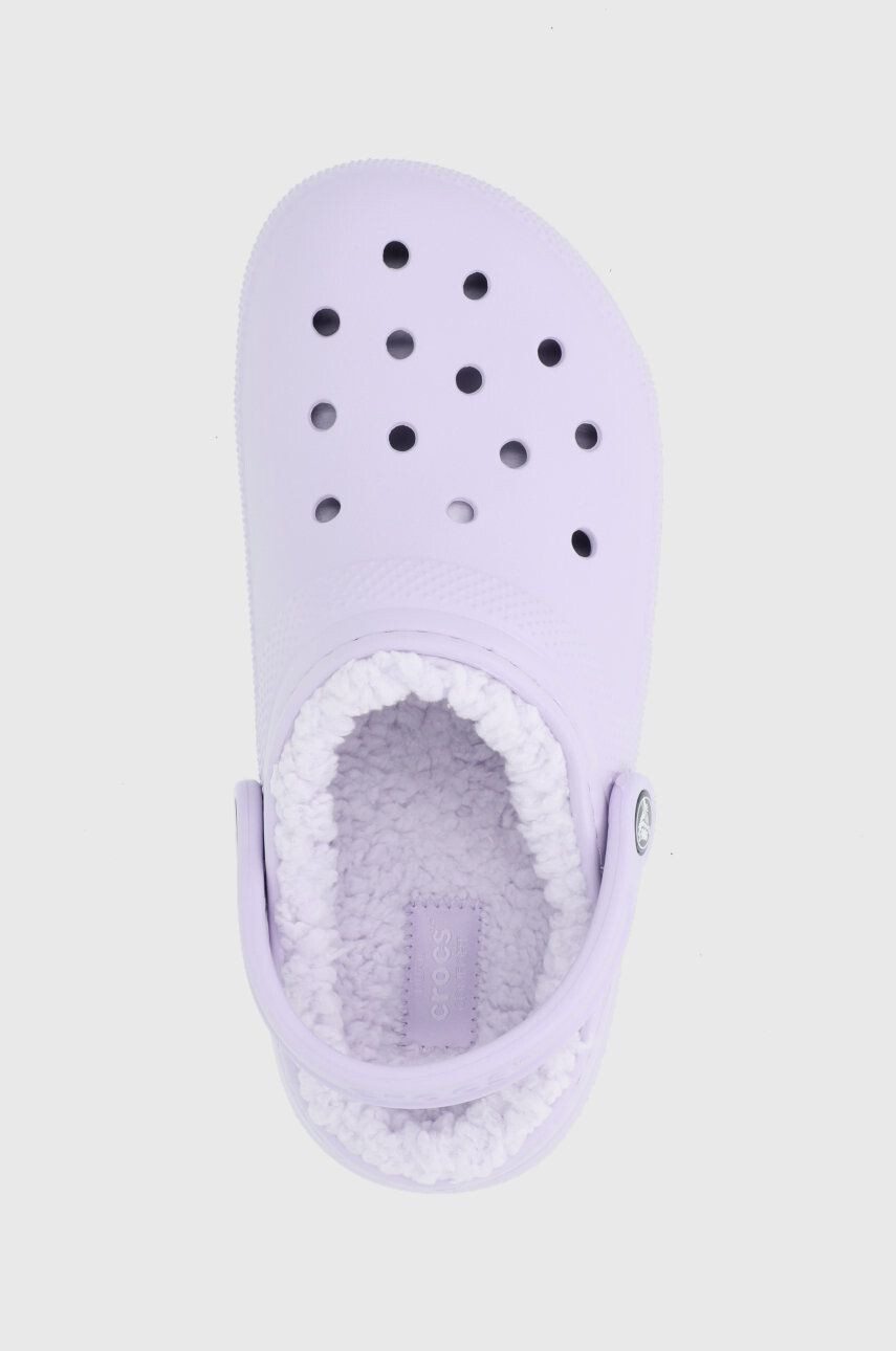 Crocs Papuče Classic Lined Clog SIC.LINED.CLOG.203591.D-LAVENDER.L ružová farba 203591 - Pepit.sk