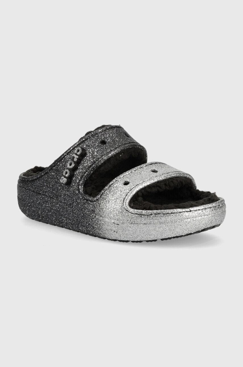 Crocs Papuče Classic Cozzzy Glitter Sandal - Pepit.sk