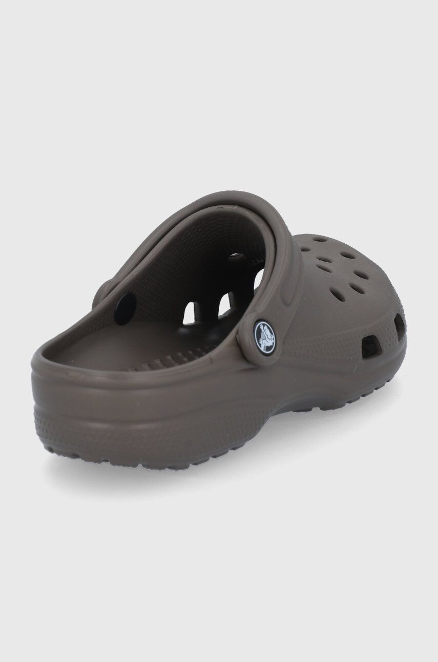 Crocs Šľapky Classic hnedá farba 10001 - Pepit.sk