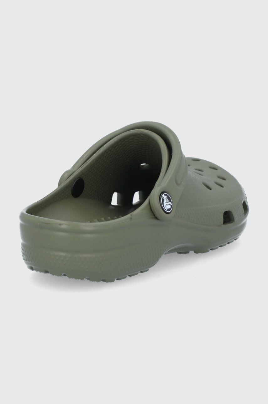 Crocs Šľapky Classic dámske zelená farba 10001 - Pepit.sk