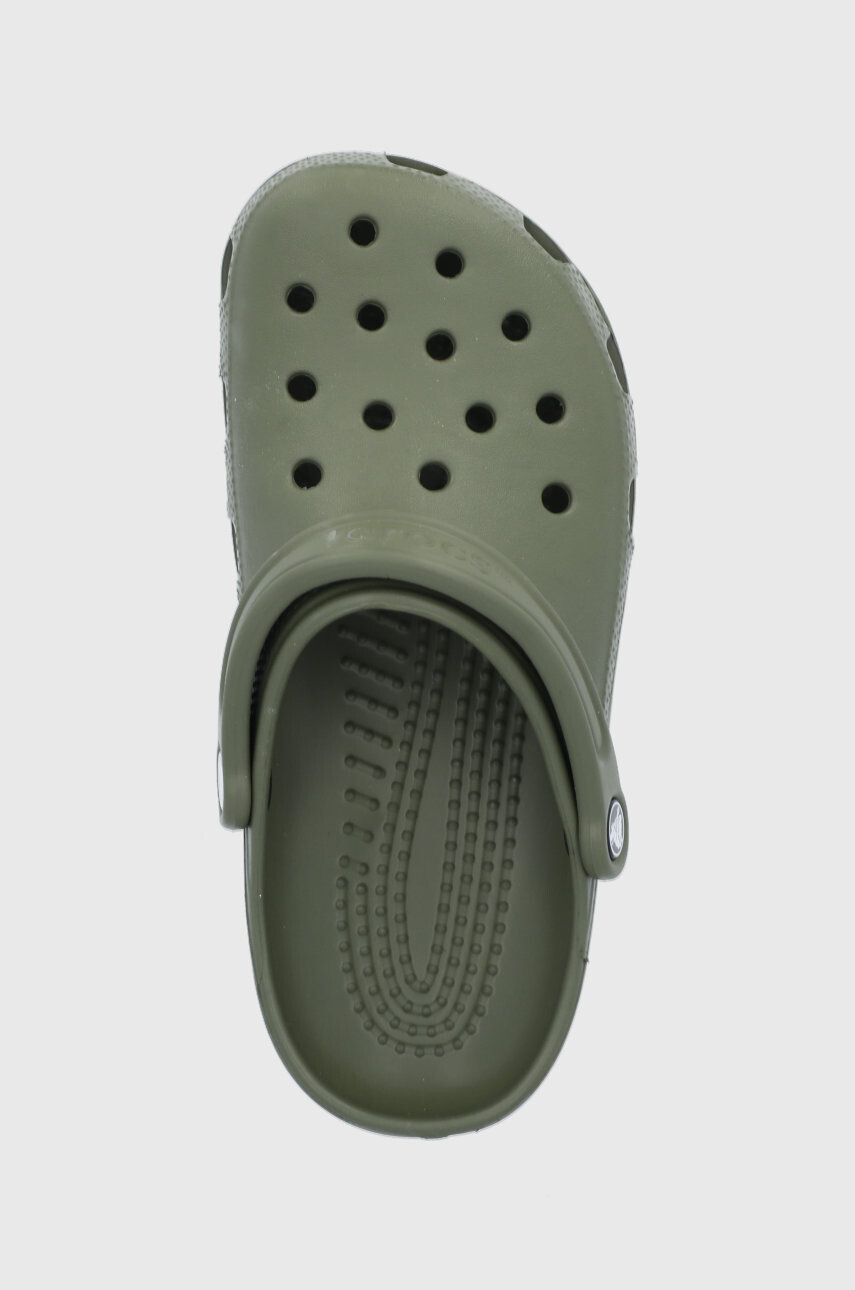 Crocs Šľapky Classic dámske zelená farba 10001 - Pepit.sk