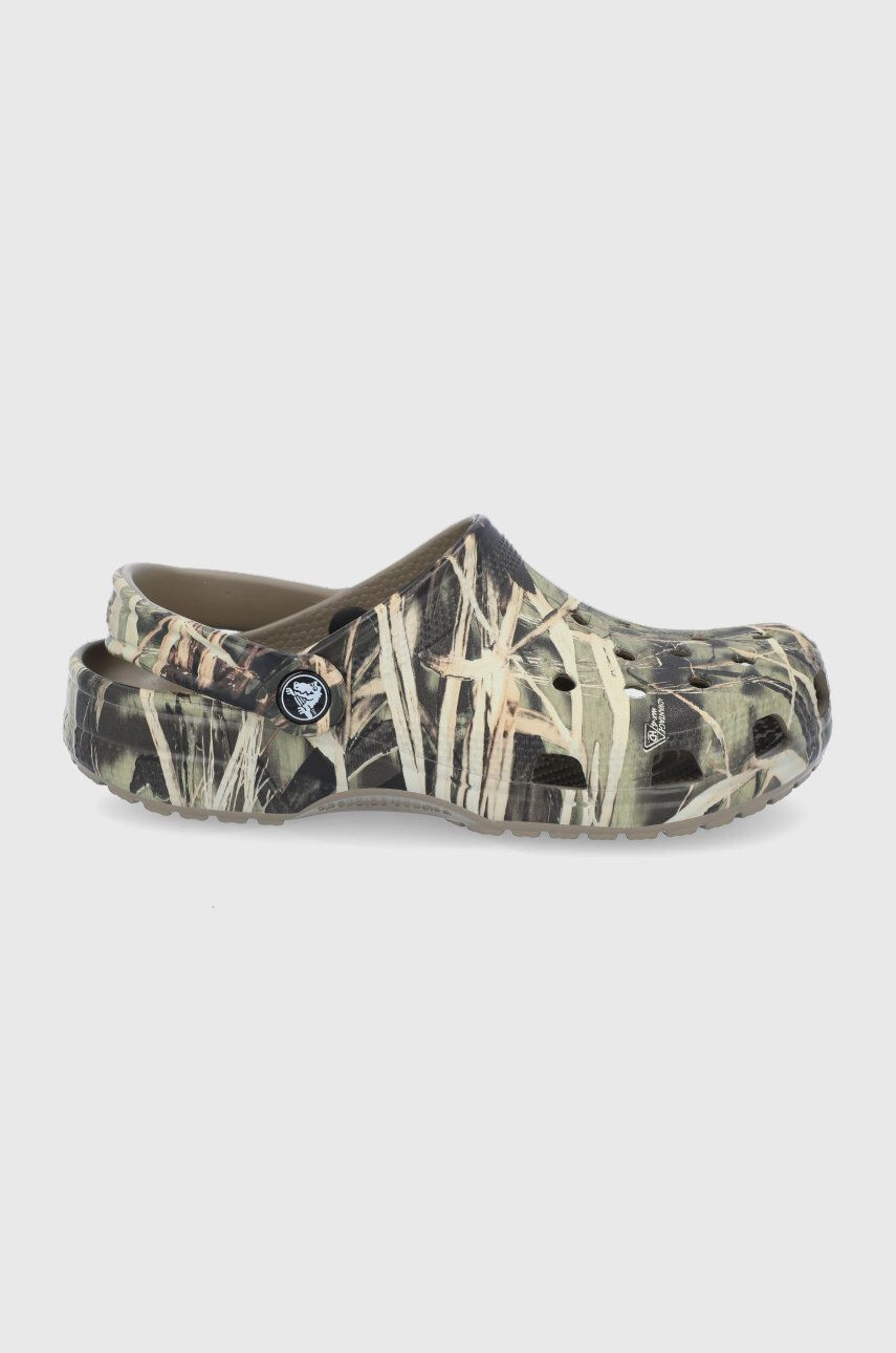 Crocs Šľapky Classic Realtree CLASSIC.REALTREE.12132-khaki zelená farba 12132 - Pepit.sk