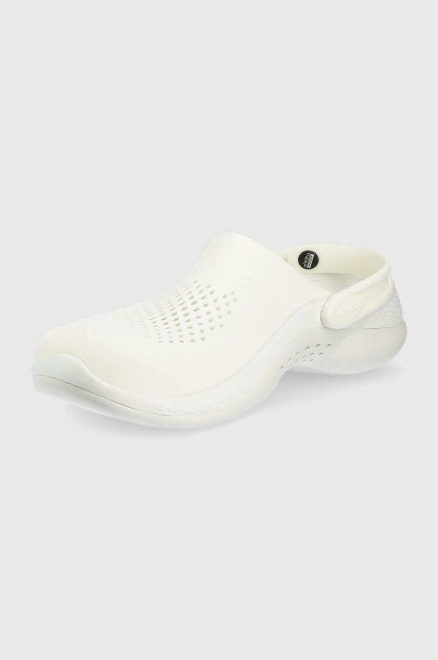 Crocs Šľapky LITERIDE 206708.1CV-AL..WHT biela farba - Pepit.sk