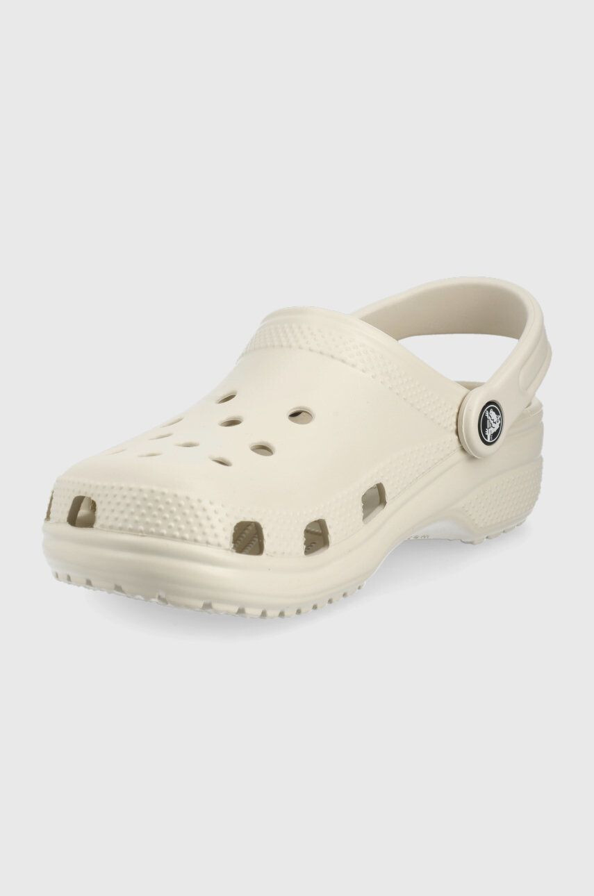 Crocs Šľapky CLASSIC 207701.103-WHT.BLK čierna farba - Pepit.sk