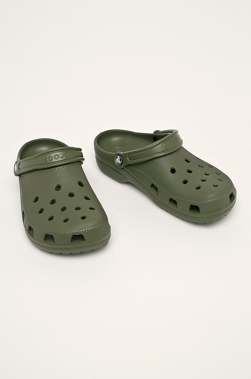 Crocs Šľapky Classic pánske zelená farba 10001 - Pepit.sk