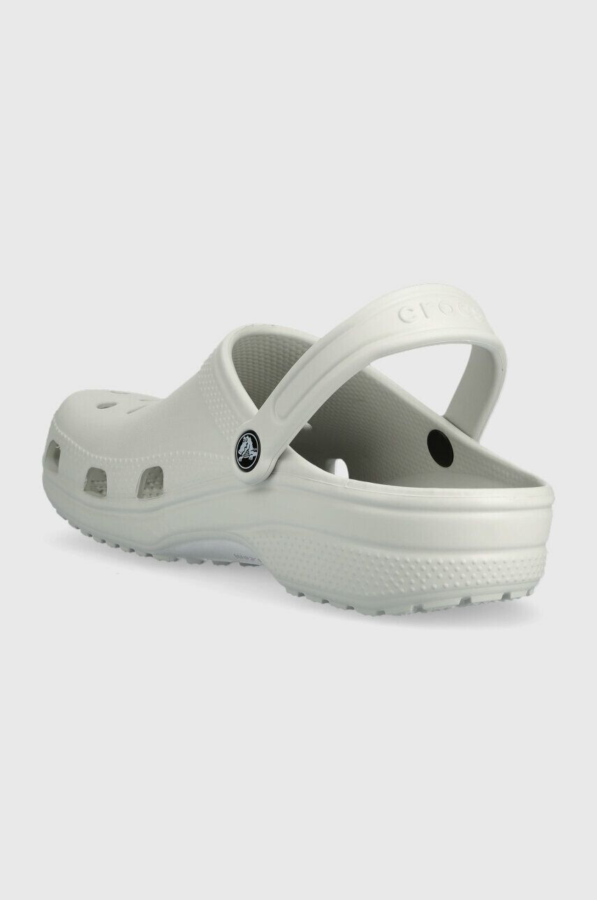 Crocs Šľapky CLASSIC 10001.1FT-1FT šedá farba - Pepit.sk