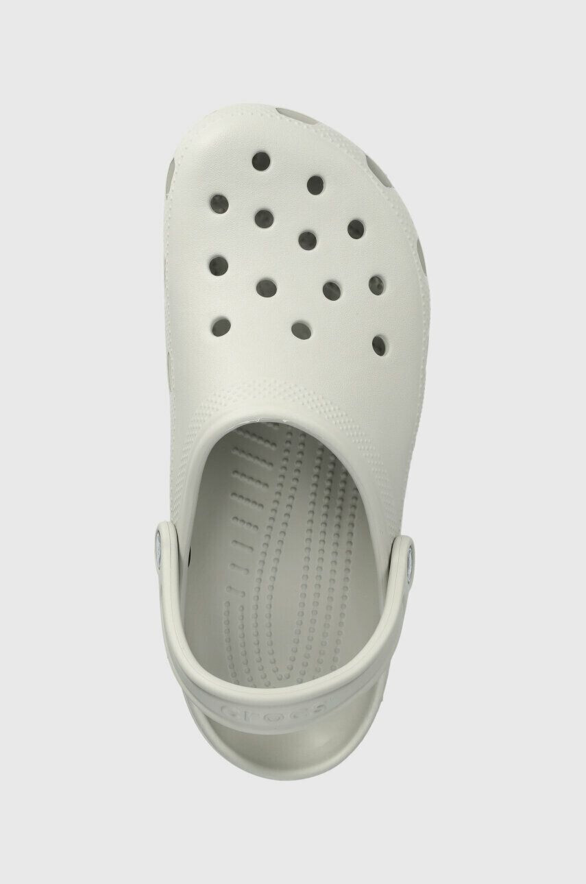 Crocs Šľapky CLASSIC 10001.1FT-1FT šedá farba - Pepit.sk