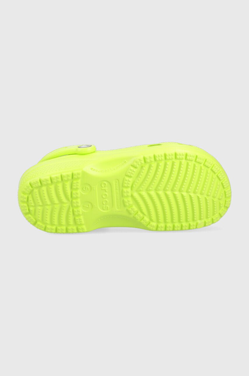 Crocs Šľapky Classic 10001.3UH-3UH zelená farba 10001 - Pepit.sk