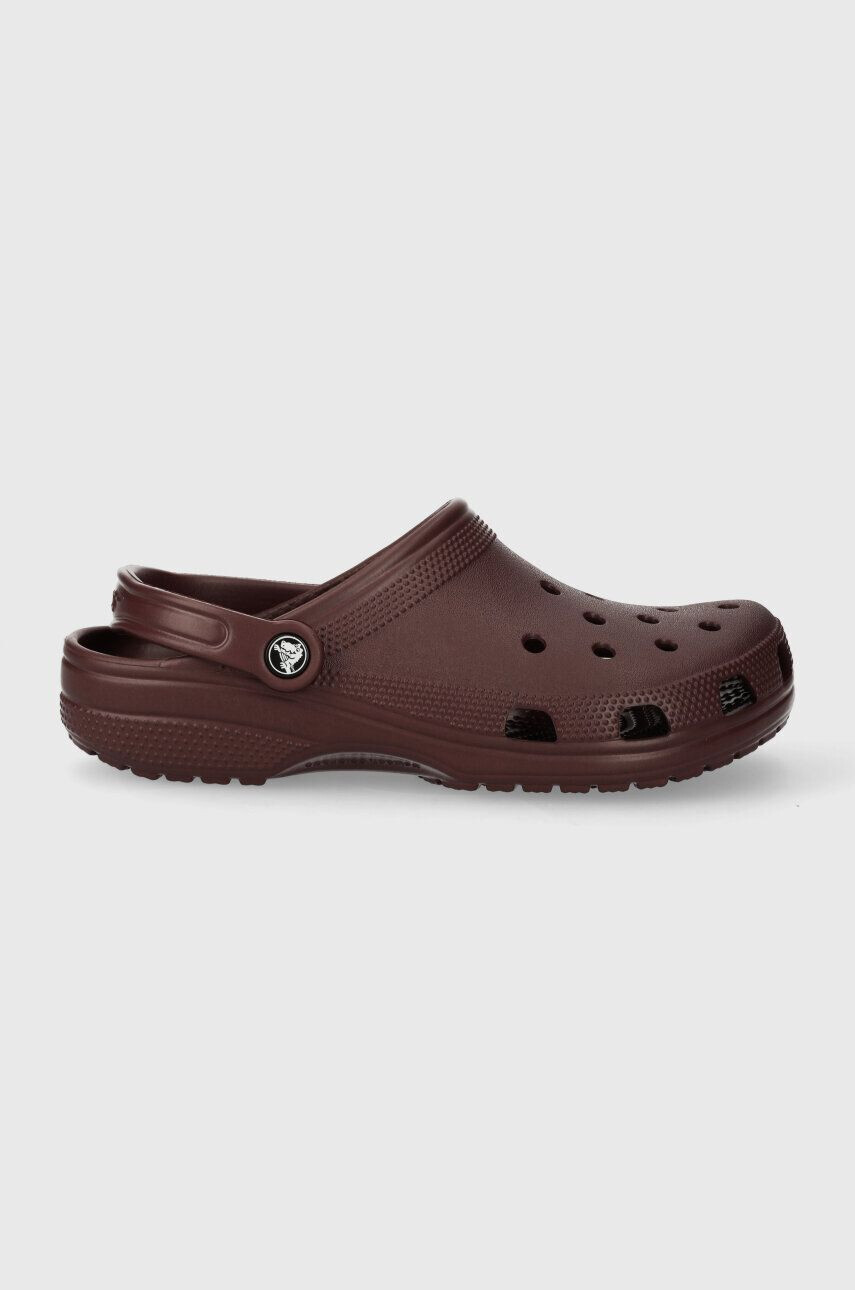 Crocs Šľapky Classic pánske bordová farba 10001 - Pepit.sk