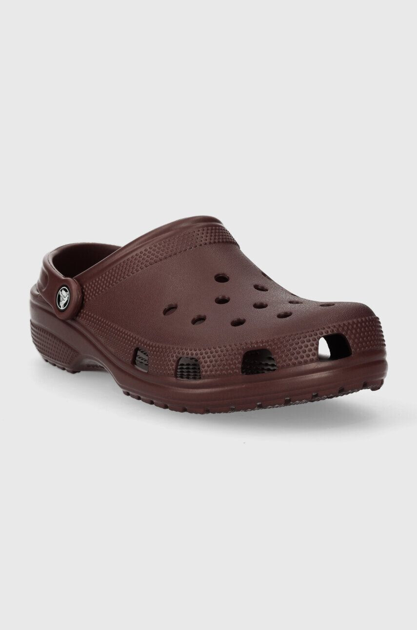 Crocs Šľapky Classic pánske bordová farba 10001 - Pepit.sk