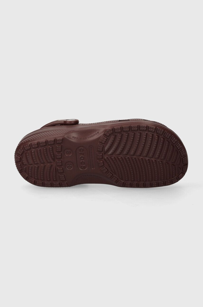 Crocs Šľapky Classic pánske bordová farba 10001 - Pepit.sk