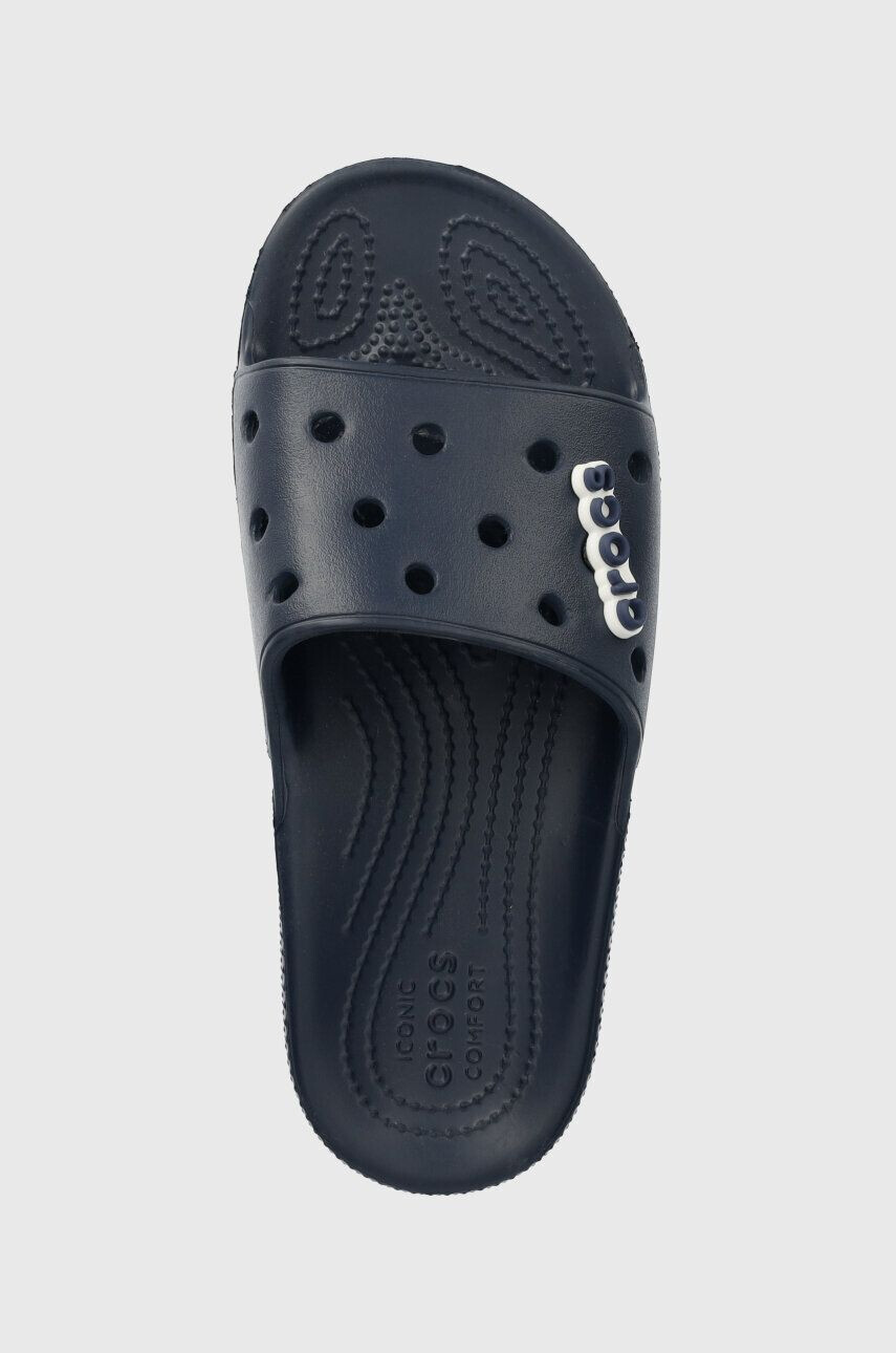 Crocs Šľapky Classic Slide dámske tmavomodrá farba 206121 - Pepit.sk