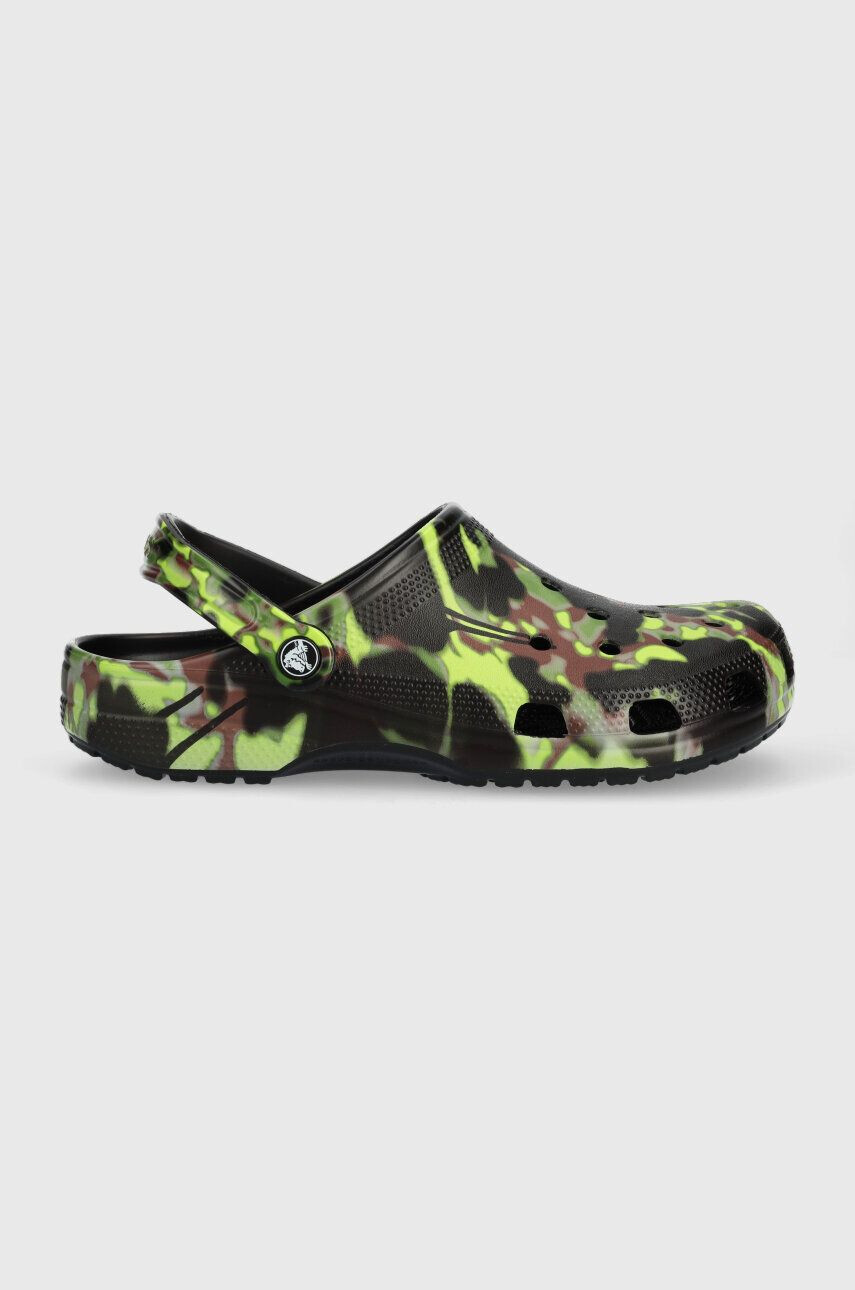 Crocs Šľapky Classic Spray Camo Clog 208261.001-001 pánske čierna farba 208261 - Pepit.sk