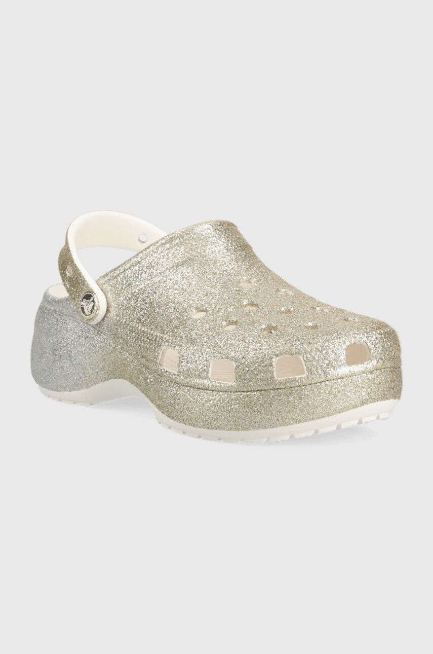 Crocs Šľapky Clssic Platform Ombre Glitter Clog - Pepit.sk