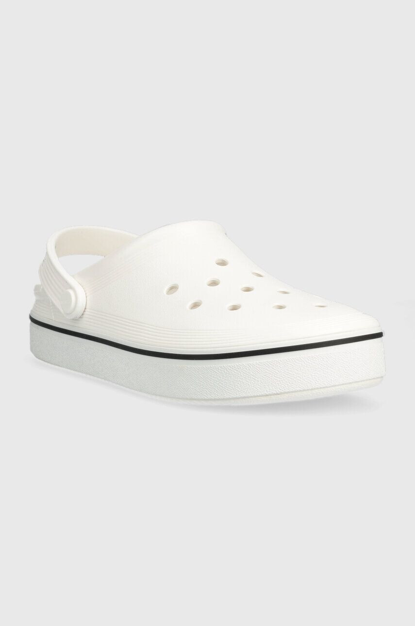 Crocs Šľapky Crocband Clean Clog dámske béžová farba 208371 - Pepit.sk