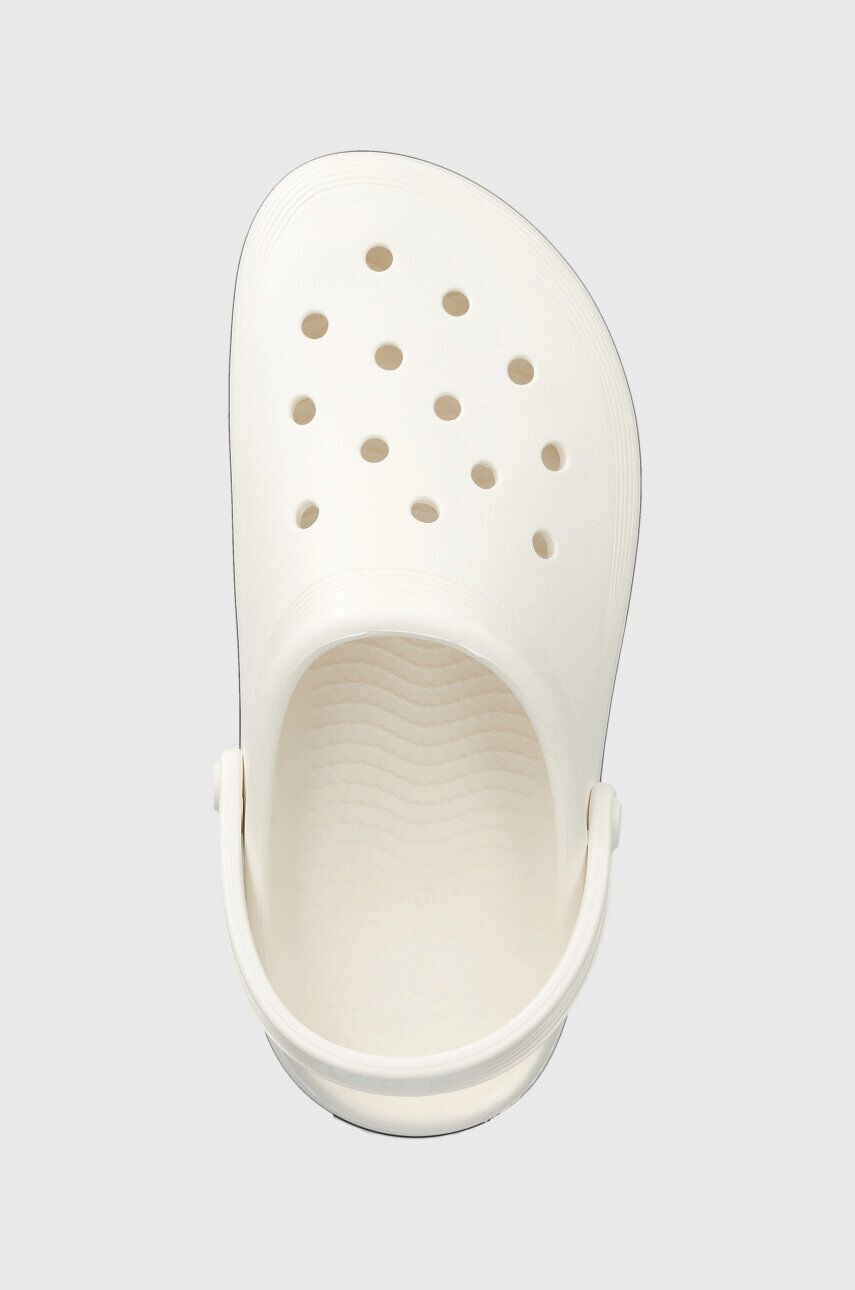 Crocs Šľapky Crocband Clean Clog dámske béžová farba 208371 - Pepit.sk