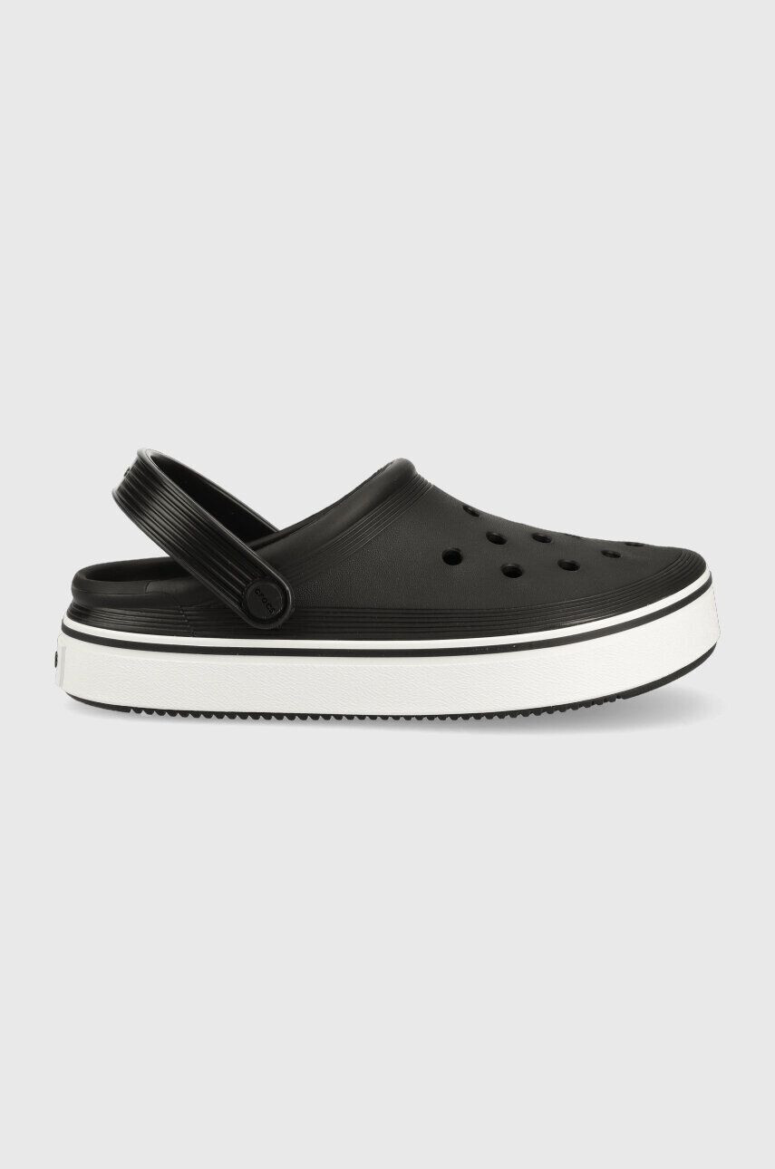 Crocs Šľapky Crocband Clean Clog čierna farba 208371 - Pepit.sk