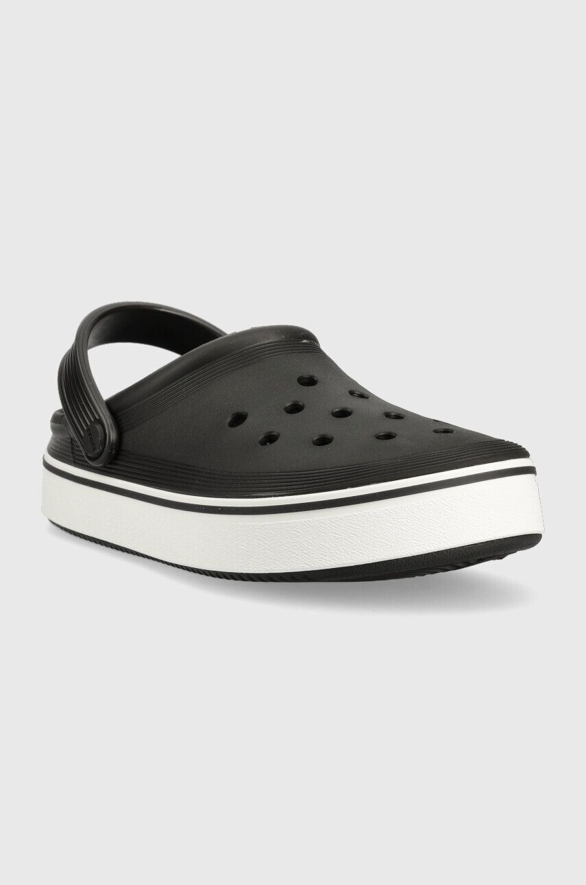 Crocs Šľapky Crocband Clean Clog čierna farba 208371 - Pepit.sk