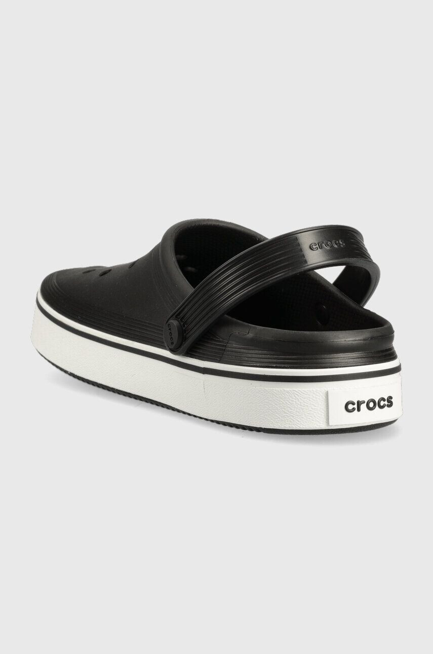 Crocs Šľapky Crocband Clean Clog čierna farba 208371 - Pepit.sk