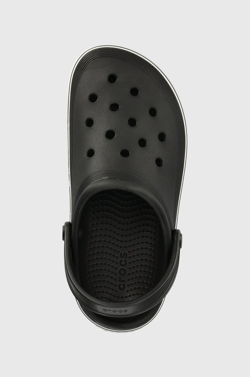 Crocs Šľapky Crocband Clean Clog čierna farba 208371 - Pepit.sk