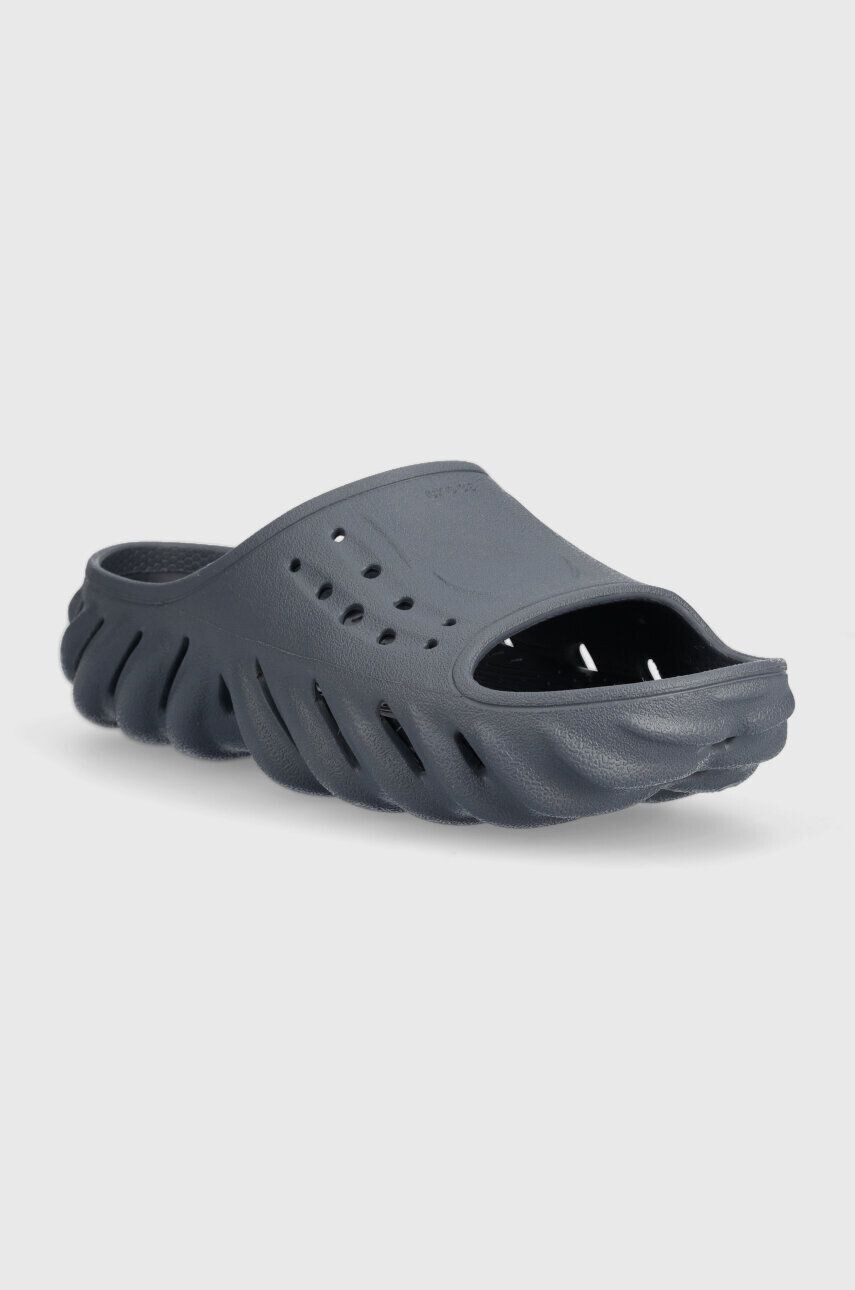 Crocs Šľapky Echo Slide čierna farba 208170 - Pepit.sk