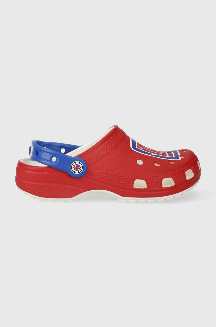 Crocs Šľapky NBA LA Clippers Classic Clog červená farba 208863 - Pepit.sk