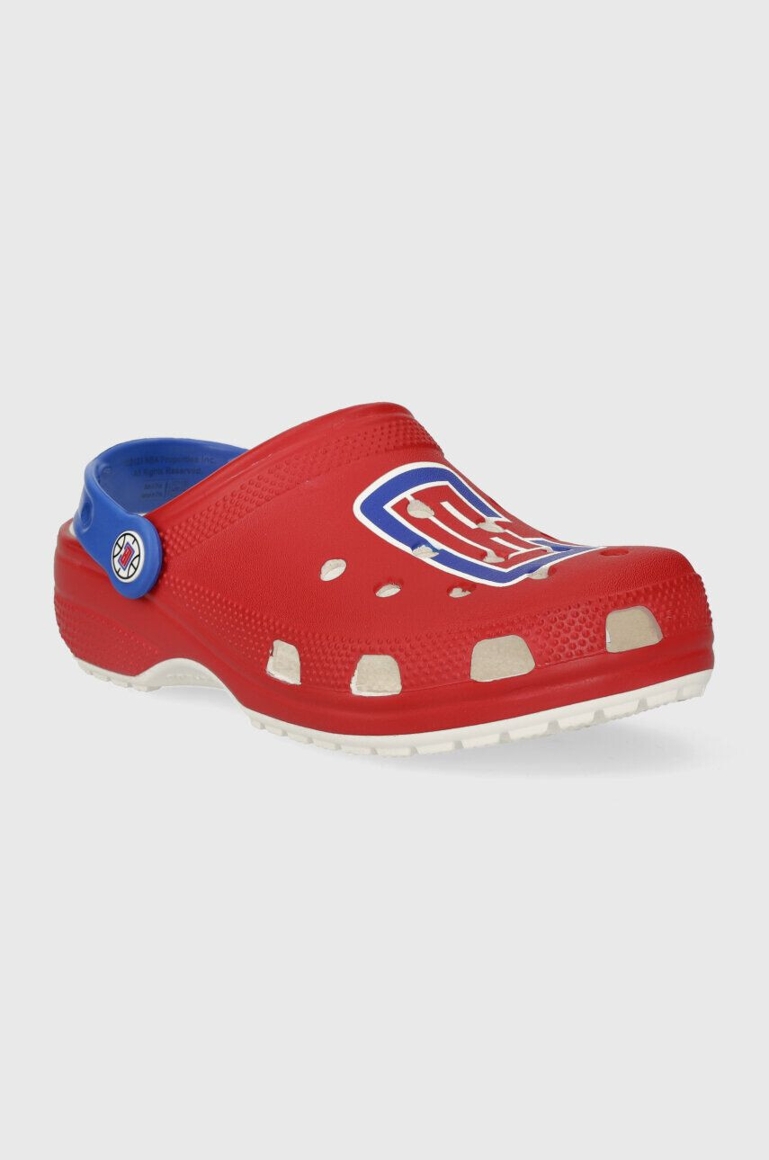 Crocs Šľapky NBA LA Clippers Classic Clog červená farba 208863 - Pepit.sk