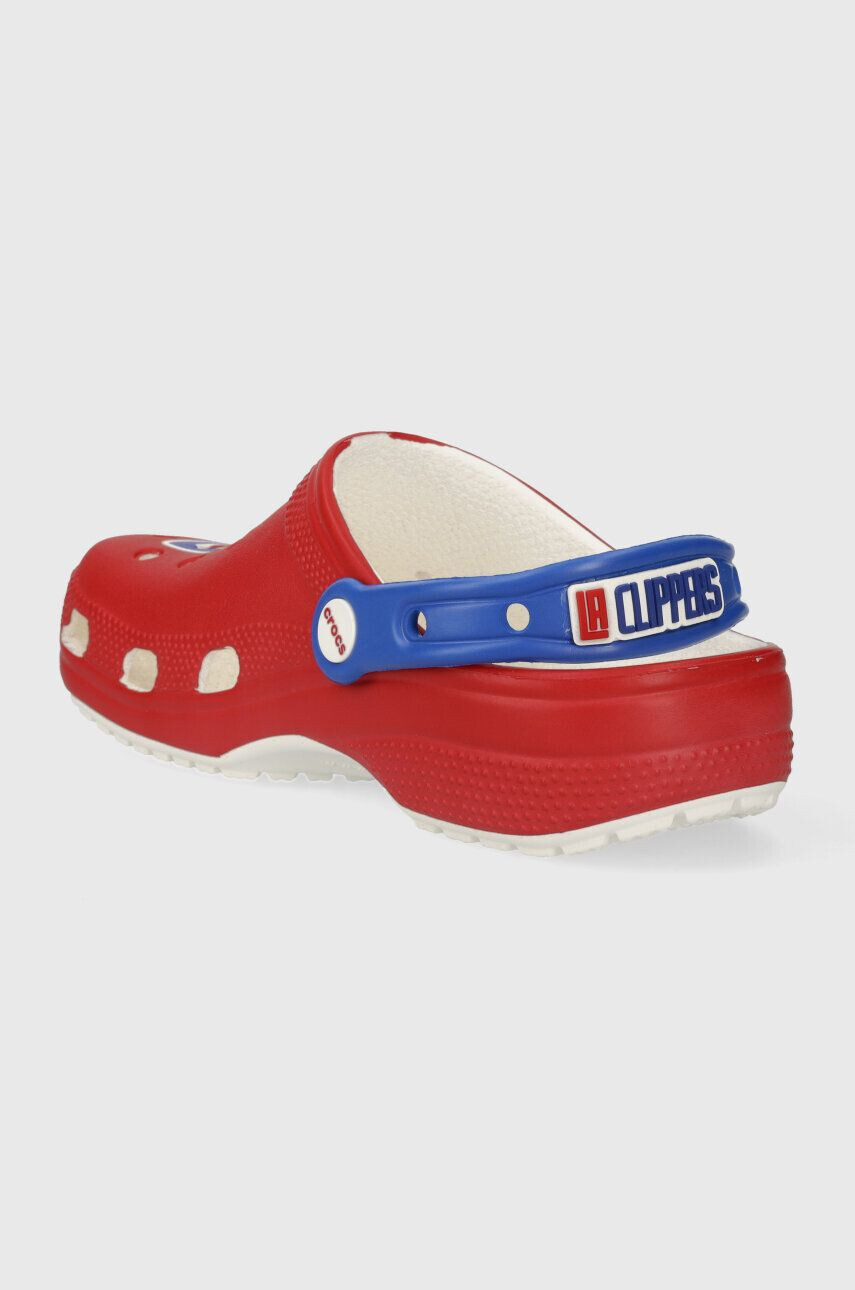 Crocs Šľapky NBA LA Clippers Classic Clog červená farba 208863 - Pepit.sk