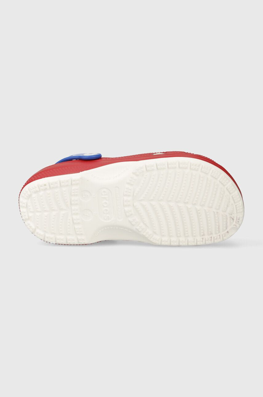 Crocs Šľapky NBA LA Clippers Classic Clog červená farba 208863 - Pepit.sk