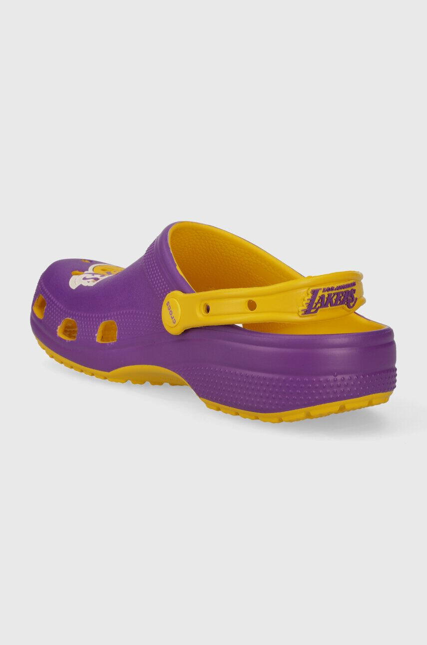 Crocs Šľapky NBA Los Angeles Lakers Classic Clog fialová farba 208650 - Pepit.sk