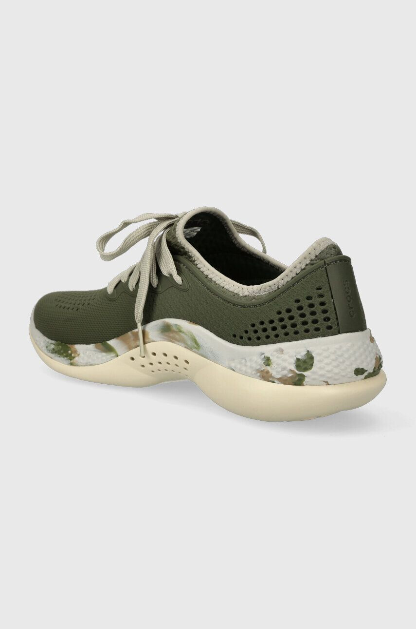 Crocs Tenisky Literide 360 Marbled zelená farba 207633 - Pepit.sk