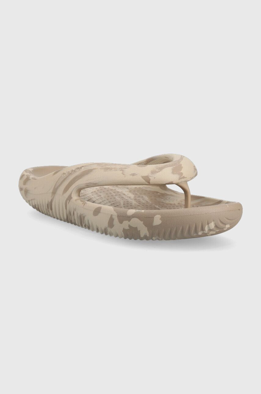 Crocs Žabky Mellow Marbled Flip šedá farba 208580 - Pepit.sk