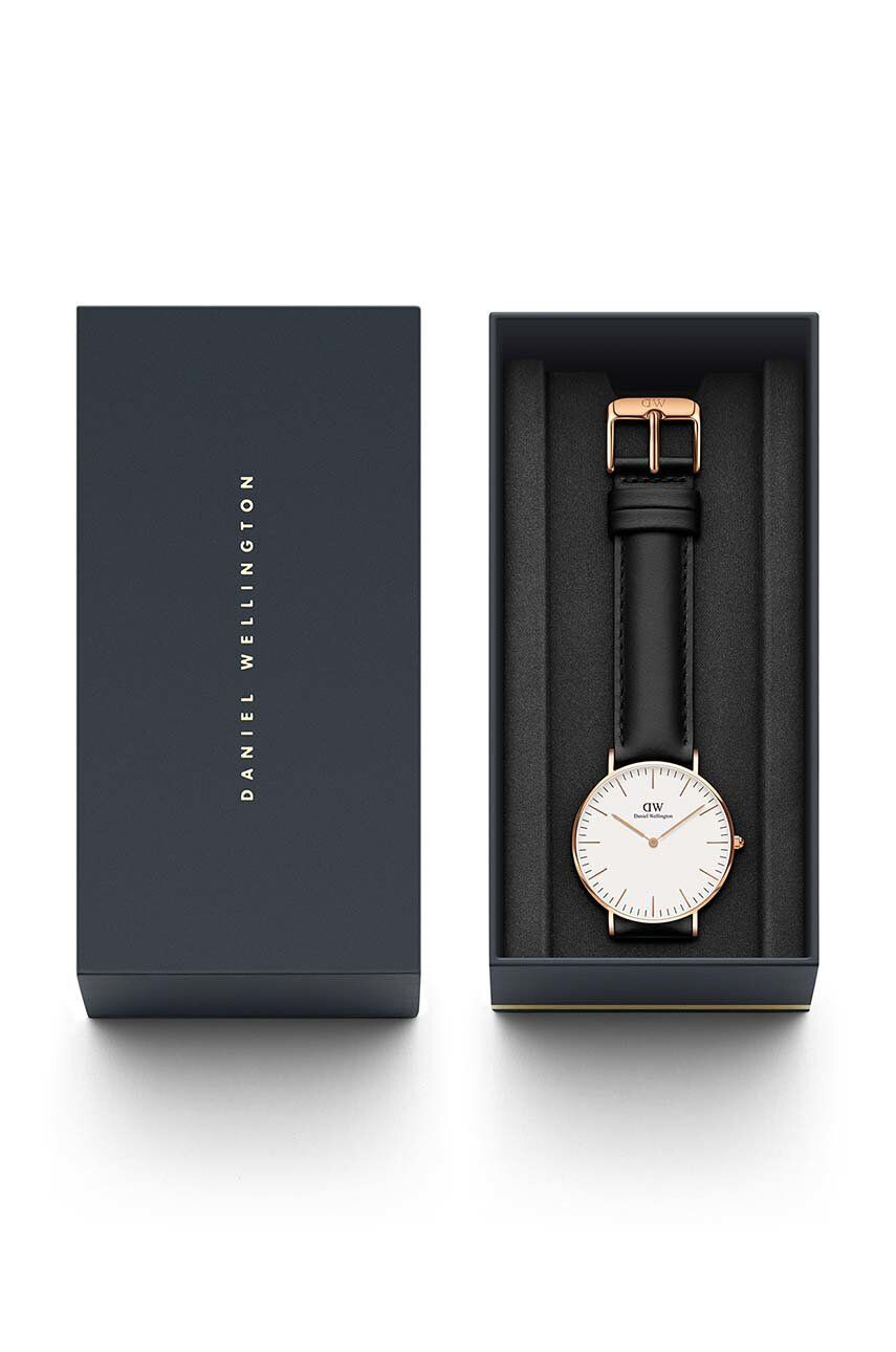 Daniel Wellington Hodinky Classic 36 Sheffield ružová farba - Pepit.sk