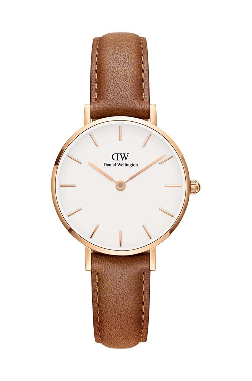 Daniel Wellington Hodinky Petite 28 Durham oranžová farba - Pepit.sk