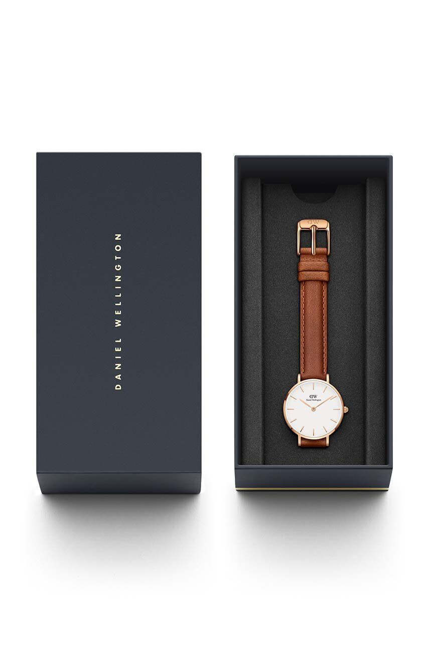 Daniel Wellington Hodinky Petite 28 Durham oranžová farba - Pepit.sk