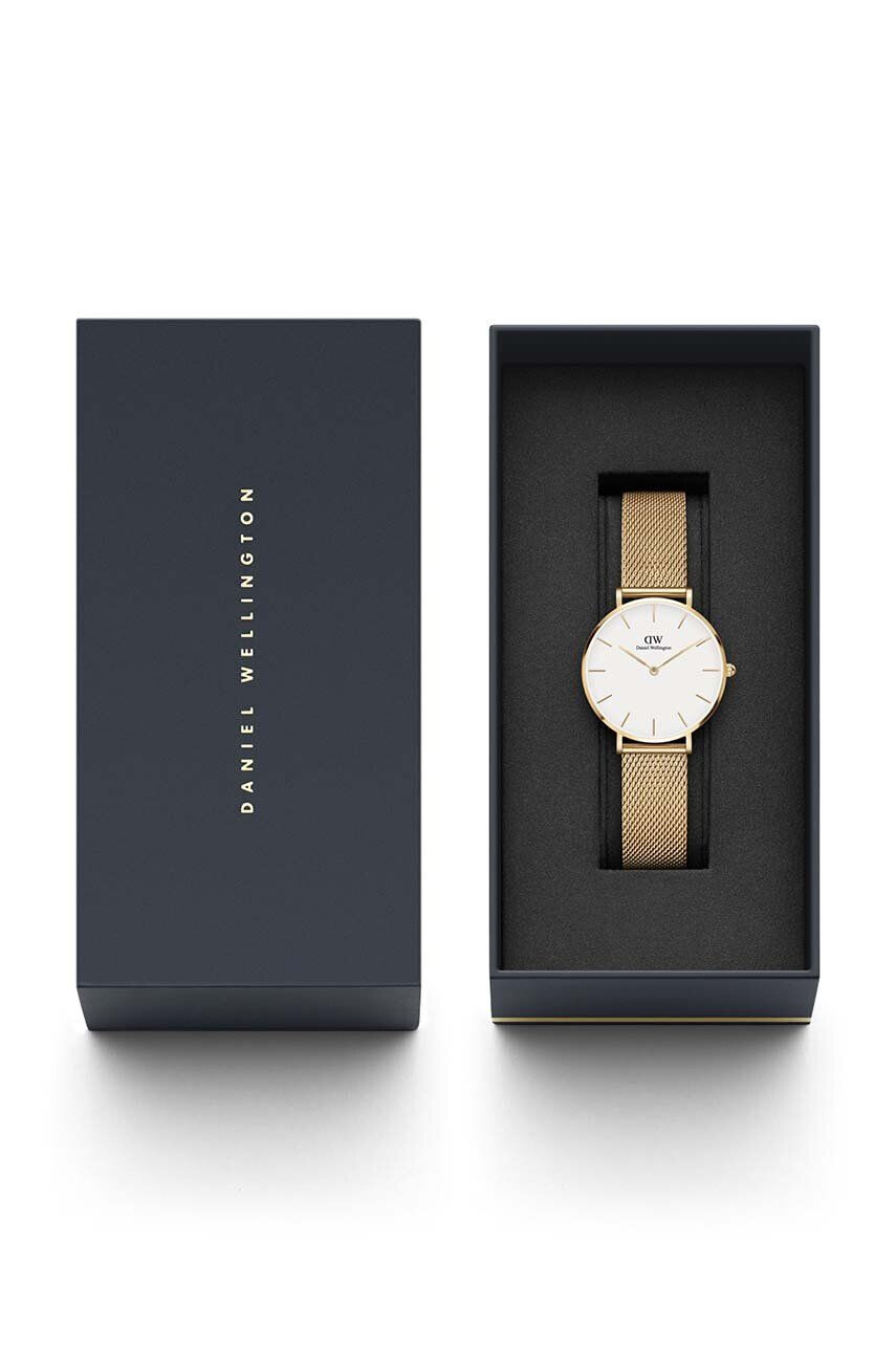 Daniel Wellington Hodinky Petite 32 Evergold dámske zlatá farba - Pepit.sk