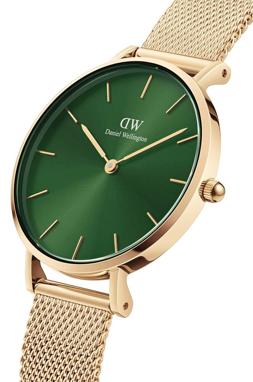 Daniel Wellington Hodinky Petite Emerald 32 dámske zlatá farba - Pepit.sk