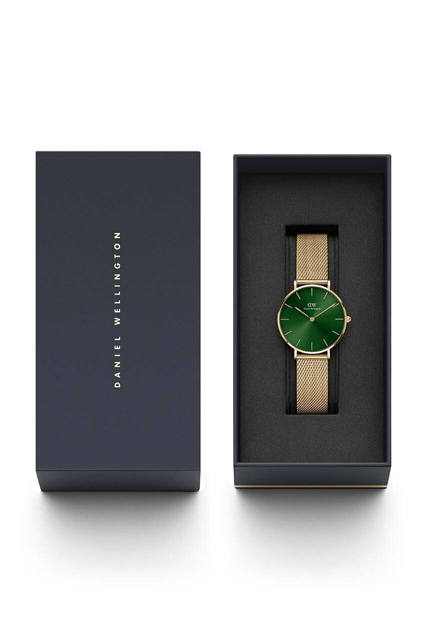 Daniel Wellington Hodinky Petite Emerald 32 dámske zlatá farba - Pepit.sk