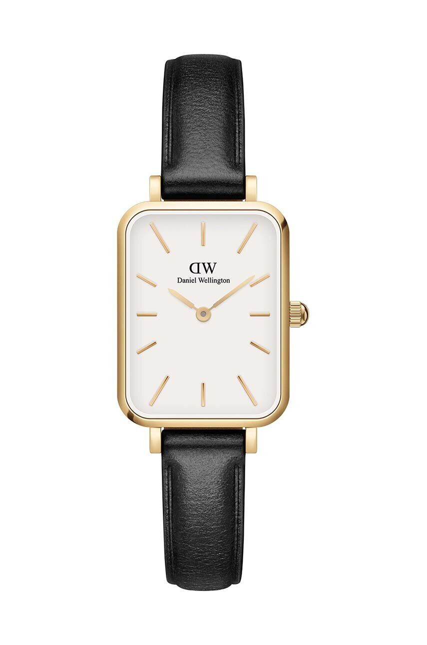 Daniel Wellington Hodinky Quadro 20x26 dámske zlatá farba - Pepit.sk