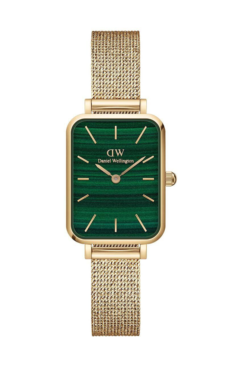 Daniel Wellington Hodinky Quadro 20x26 dámske zlatá farba - Pepit.sk