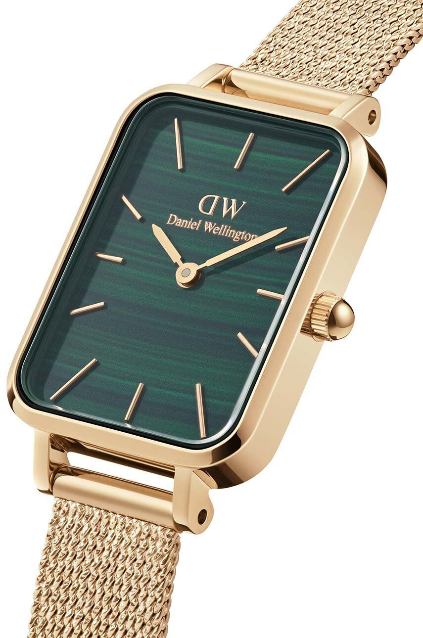 Daniel Wellington Hodinky Quadro 20x26 dámske zlatá farba - Pepit.sk