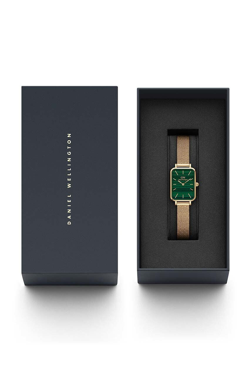 Daniel Wellington Hodinky Quadro 20x26 dámske zlatá farba - Pepit.sk