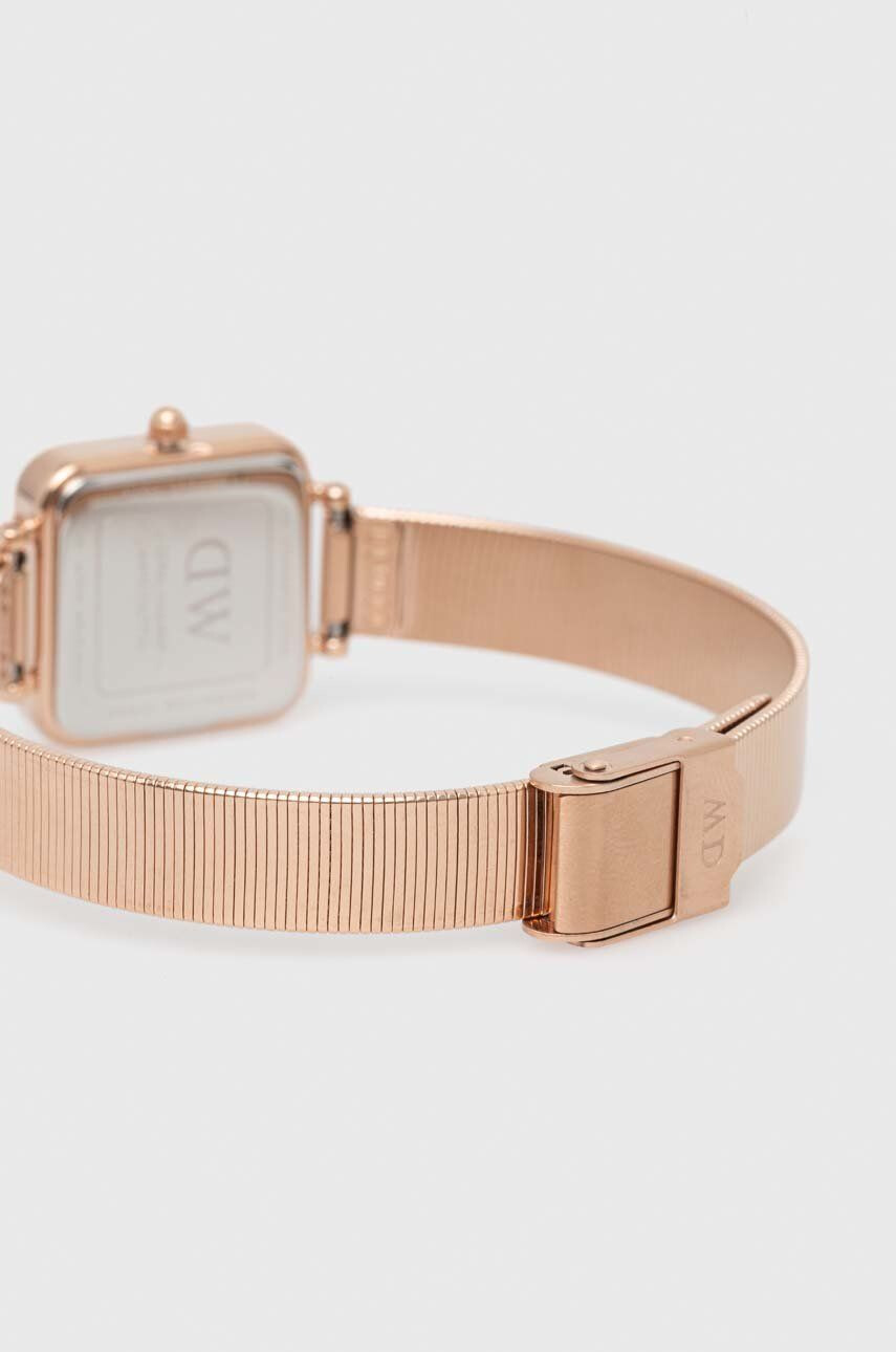 Daniel Wellington Hodinky Quadro Studio dámske ružová farba - Pepit.sk