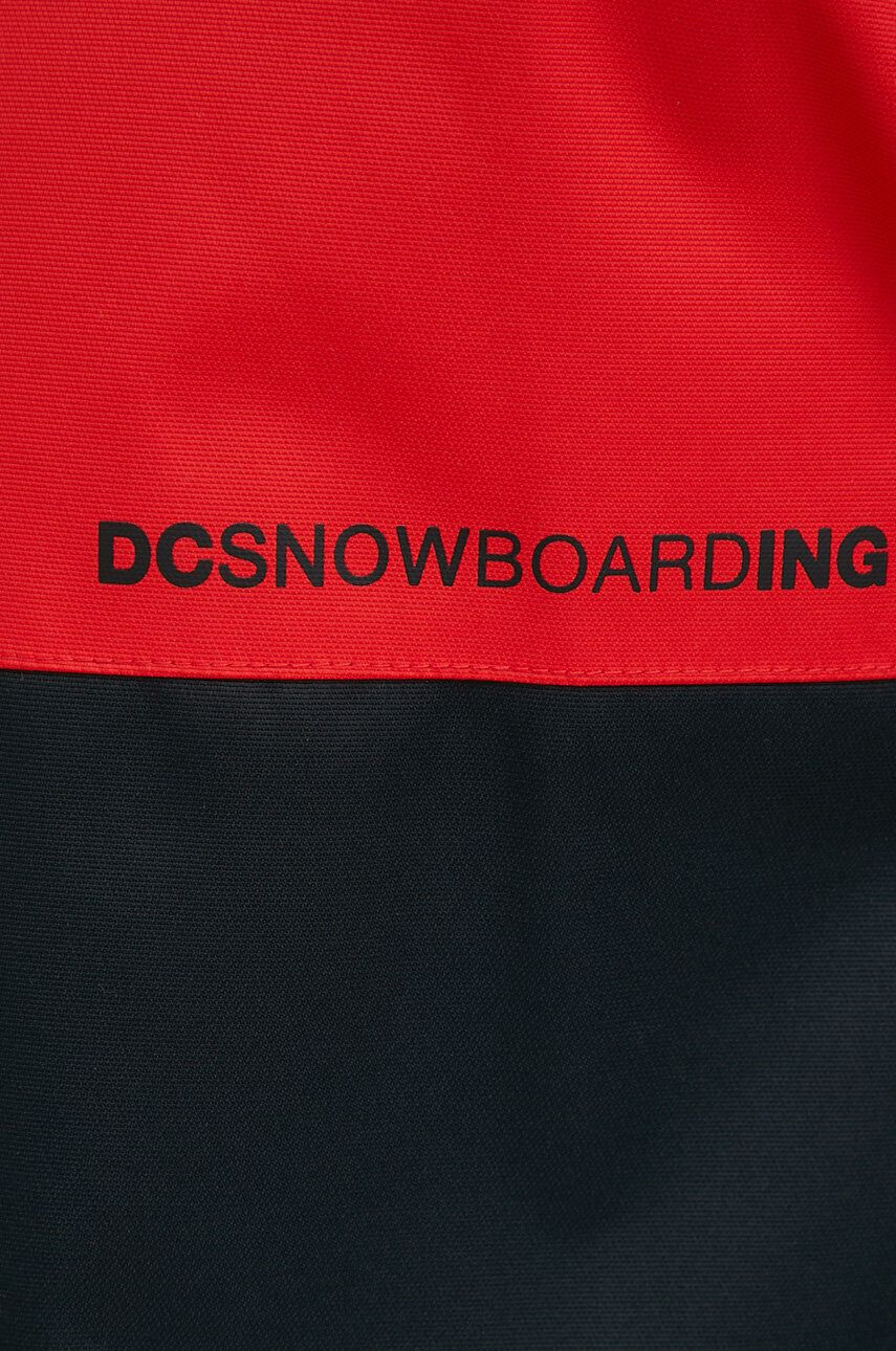 DC Snowboardová bunda Defy červená farba - Pepit.sk