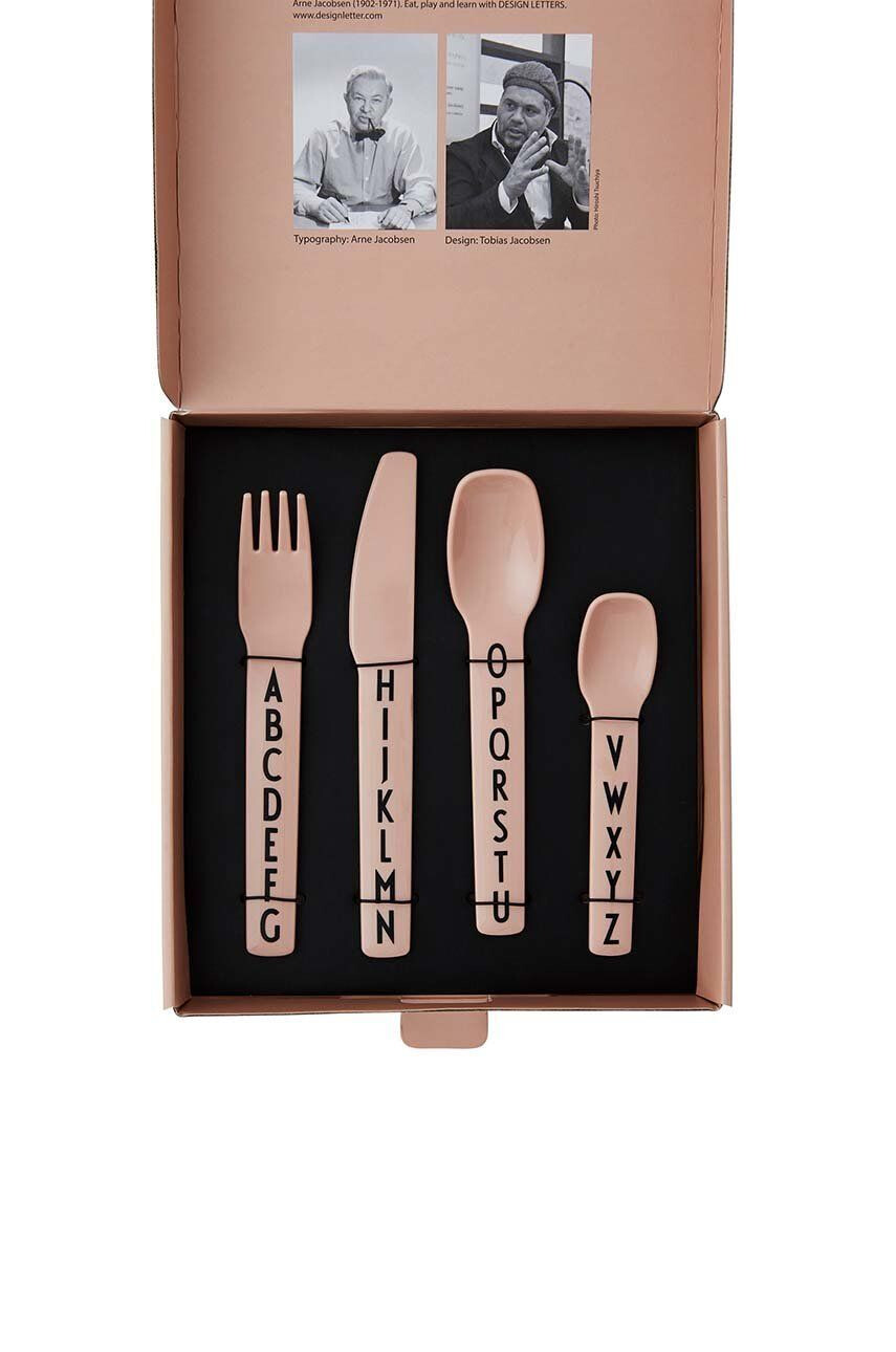 Design Letters Súprava detského príboru Kids cutlery 4-pak - Pepit.sk