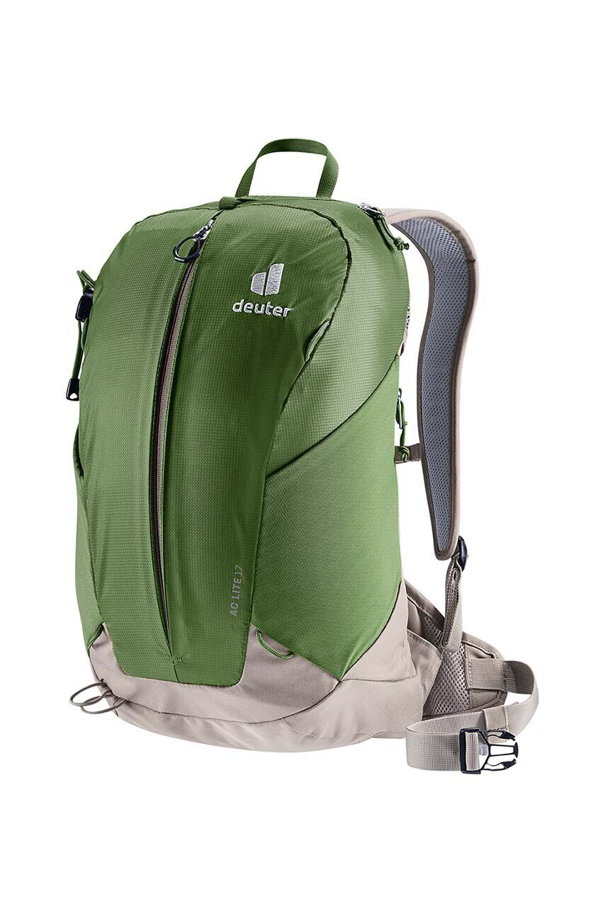 Deuter Ruksak AC Lite 17 zelená farba veľký vzorovaný - Pepit.sk