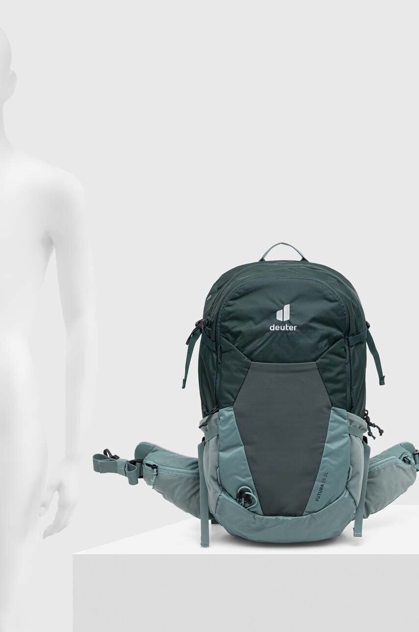 Deuter Ruksak Futura 25 SL zelená farba veľký jednofarebný - Pepit.sk